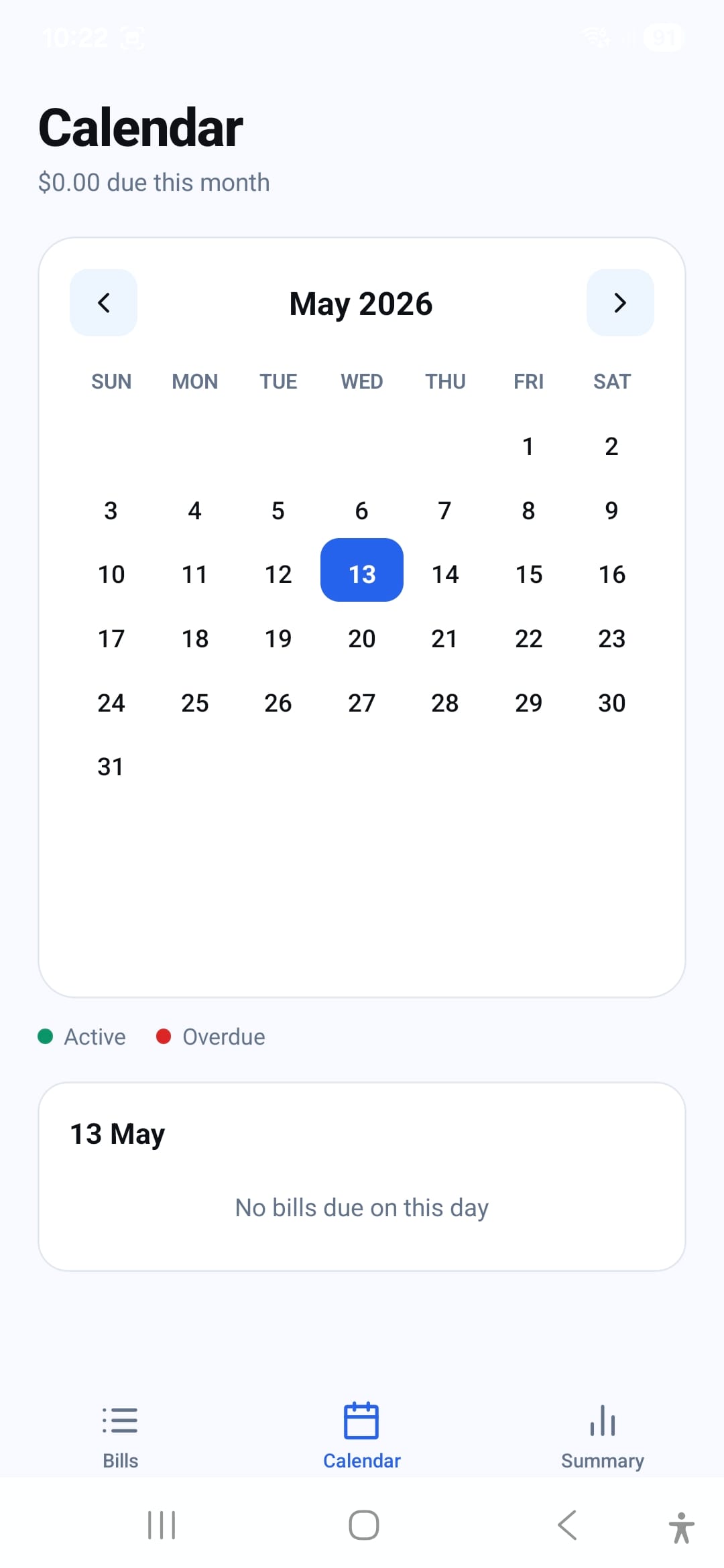Calendar